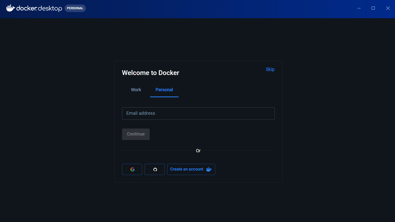 docker desktop 첫 화면 및 로그인.png